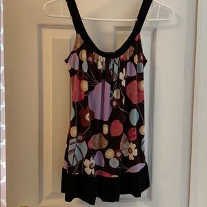 Cute floral tank top